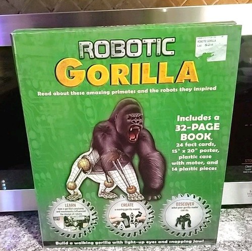 Robotic gorilla book new build - new,