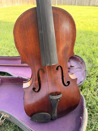 Vintage acoustic violin - vintage, with