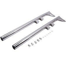 2pcs 36" Fishtail Exhaust Slip