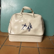 ANCien  SAC A MAIN De SPORT VOYAGE VINTAGE Années 70 Football JEUX OLYMPIQUES