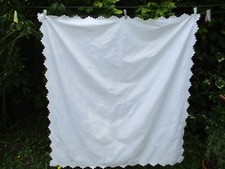 housse d'édredon brodée main