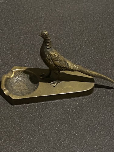 Bronze animalier faisan - bronze, ,