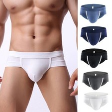 Hommes Pour Boxer Slip Pad Push Up Taille Basse Confortable Sexy Sous-vêtement