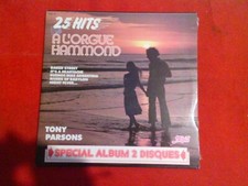 33 tours 25 hits a l'orgue hammond tony parsons 78025/26 - 1978