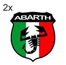 Sticker plastifié ABARTH