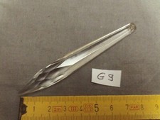 Pampille en verre ( 1 ) forme