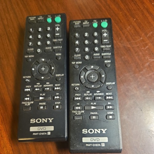 Sony rmt d187a dvd - sony, remote