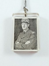 PORTE-CLES - Le GÉNÉRAL DE GAULLE - Discours 18 JUIN 1940 - Façon BOURBON - 60s