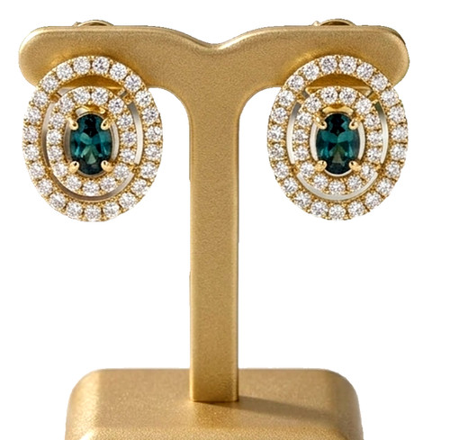 Boucles oreilles cabochon - boucles, d’oreilles