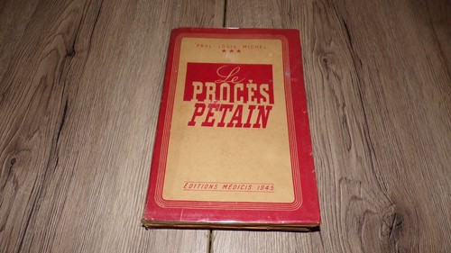 Procès pétain - le,