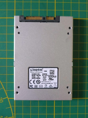 Ssd 120gb kingston - disque, dur