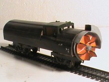 chasse-neige rotatif:carénage bois:base chassis loco BB9201 jouef: occ