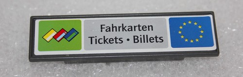 Playmobil ticket sign - ticket, 4382