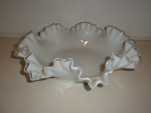 Stunning fenton silver crest - stunning,