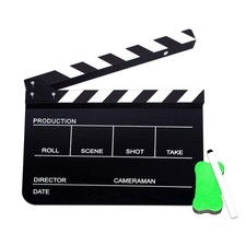 Acrylique Noir Clap Cinéma