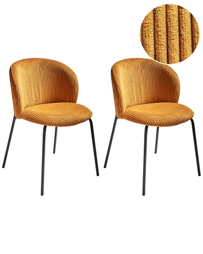 Lot chaises en velours - chaises,