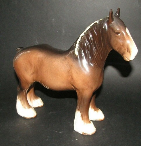 Cheval faïence anglaise - cheval,