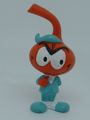 Figurine ancienne pvc snorky - figurine,
