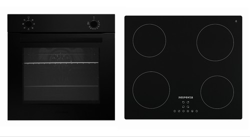 Four fourneau mat noir - four,