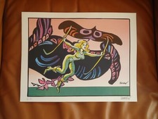 Tirage Barbarella Signé en EA