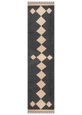 Main Tissé Laine Jute Kilim