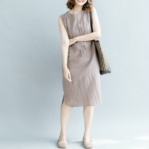 Robe lin pour femmes - en,
