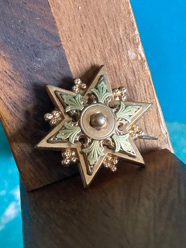 Ancienne broche plaqué 2 - ancienne,