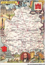 CAR-AAQP3-0190 - AIGUEBELLE - INDRE - Formé en 1790 de parties de Berry, de l