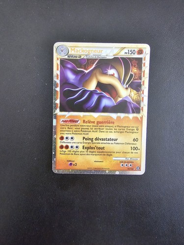Carte pokémon mackogneur - carte,