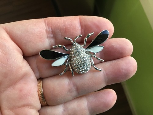 Ancienne jolie broche insecte - jolie,