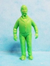 Tintin - Figurine monochrome Stenval - Nestor (vert)