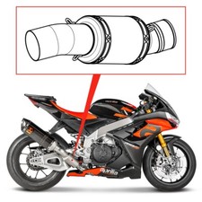 Tuyau De Joint [AKRAPOVIC] Track Lumière Du Jour Aprilia RSV 4 / Tuono V4 21-23