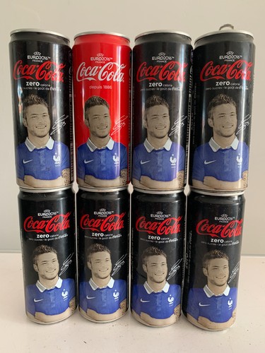 Lot canettes coca cola euro - canettes,