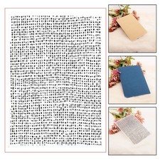 Dossier en relief en plastique. Tampon gabarit pochoir bricolage artisanat