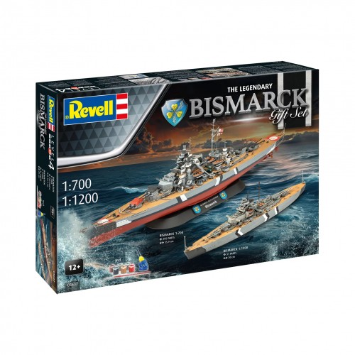 Revell the legendary bismarck - the,