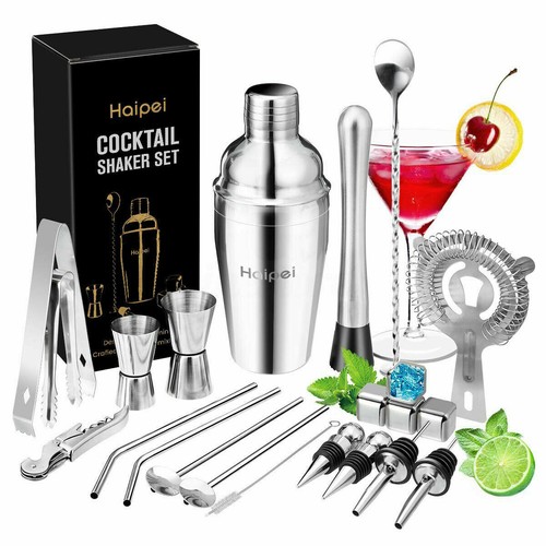 22pcs cocktail shaker - cocktail,