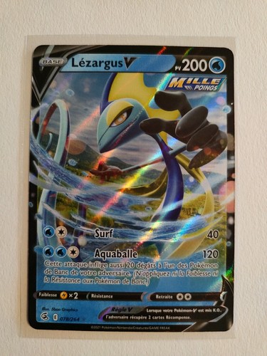 Carte pokemon lézargus v - carte,