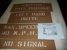 militaria ww2 US stencils