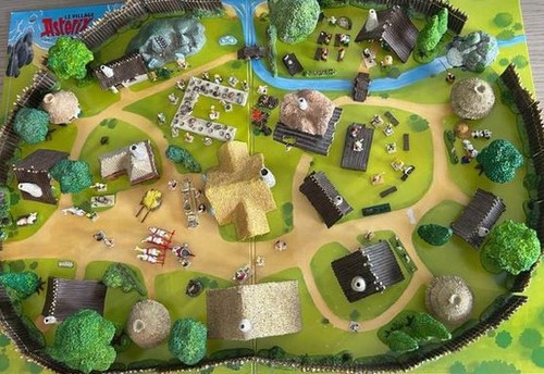 Astérix village gaulois - astérix,
