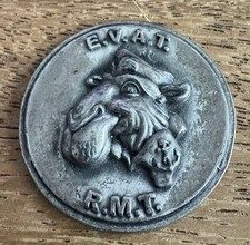 Lot de Deux Coins / RMT / EVAT / Régiment de Marche du Tchad / Numérotés / RARE