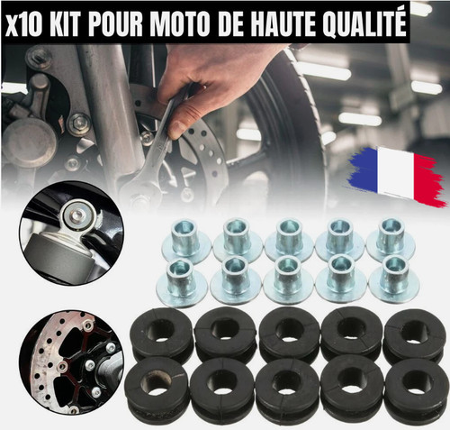 Kit réparation 10x rivet - 10x,