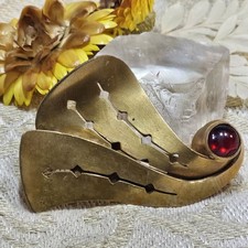 Broche Volute Années 40