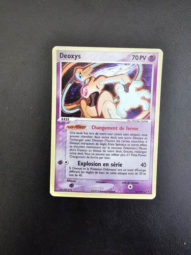 Carte pokémon deoxys 107 - carte,