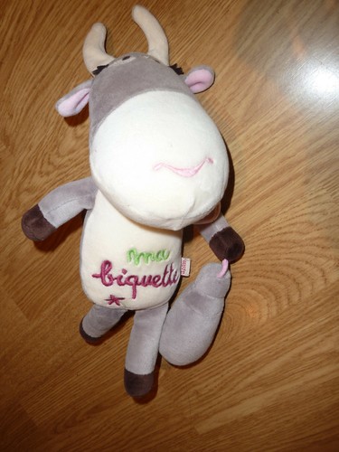 Doudou peluche vache - peluche,
