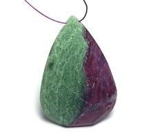 RUBY ZOISITE 47mm Faceted