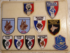 lots maitre chien ou conducteur certains rare voir plus