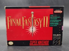 Final Fantasy II 2 - Nintendo Super SNES - Complet avec Carte - NTSC-U/C US USA