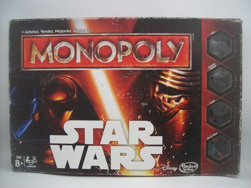 Jeu monopoly star wars hasbro - star,