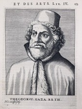 Grèce Théodore Gaza 1682 Thessalonique Ferrare Rome Italie Grammaire Grecque