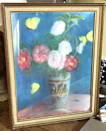 Tableau peinture pastel - gd,